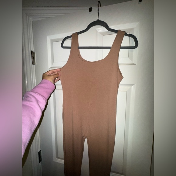 Tan Jumpsuit - Picture 2 of 6